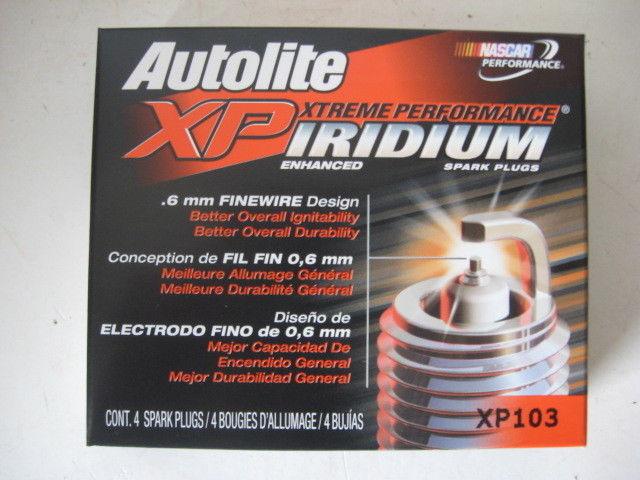 Ford gm many autolite xp103 iridium spark plug set(6 six)