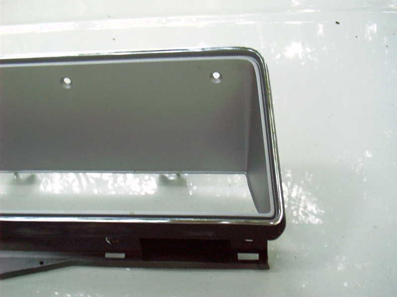 1967 chevy ii nova ss black dash bezel restored looks new