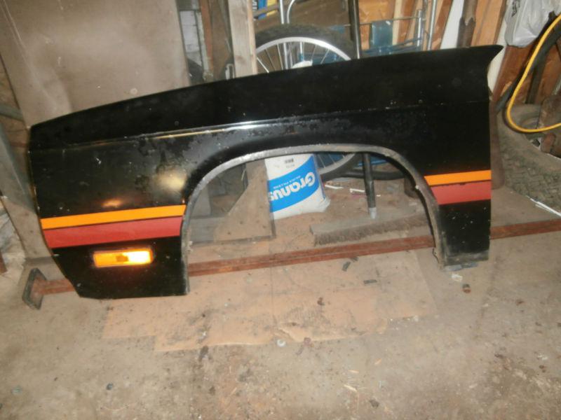 1982 dodge rampage drivers side front fender rust free