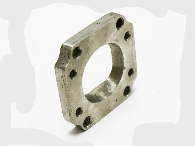 Obx flange stainless steel mits dsm 4g63 to t28 transit