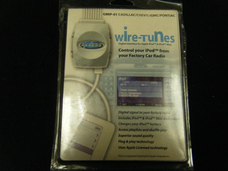 Axxess wire tunes gmip-01 cadillac/chevy/gmc/pontiac digital interface for ipods