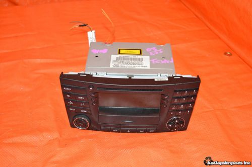 03 04 05 06 mercedes-benz e55 amg oem radio head unit audio cd player w211