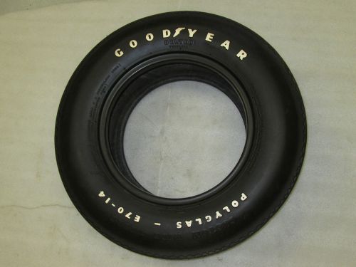 Goodyear polyglas e70 x 14 oem nos duster nova demon dart tire survivor 70&#039;s