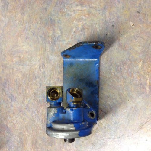 Remote oil filter bracket w/ block adapter 454/502