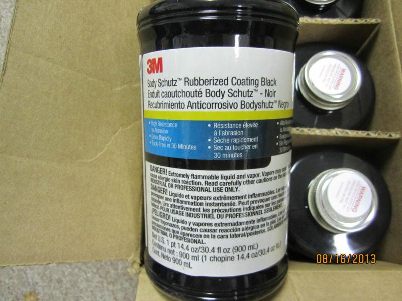 3m 08864 body schutz -rubberized coating - 1 quart bottle