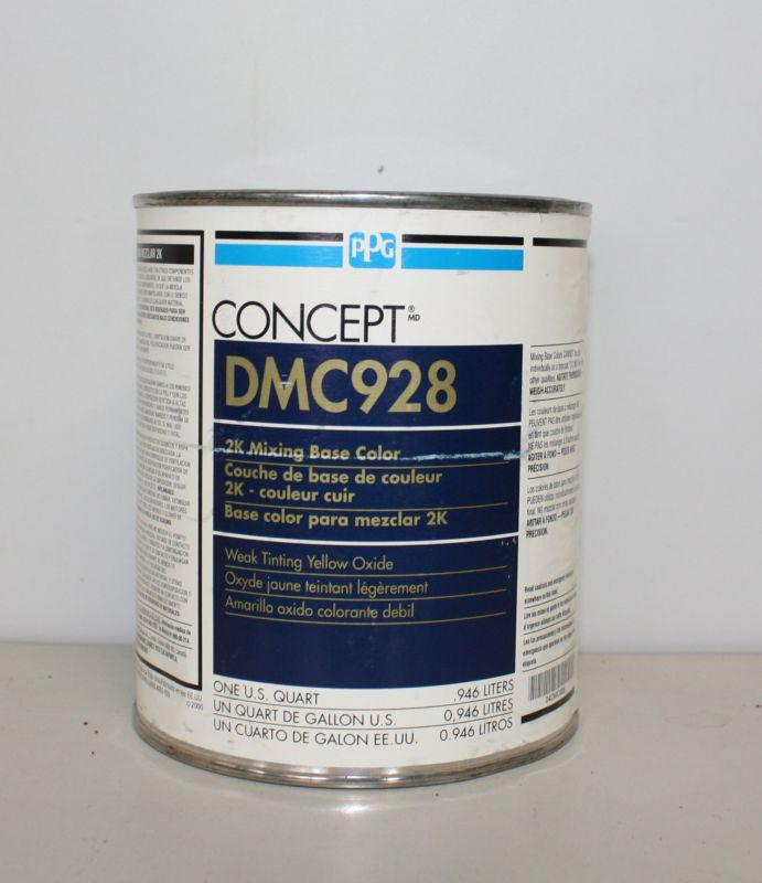 Ppg concept dmc 928 weak tinting yellow oxid 2k mixing base toner paint toner qt