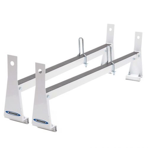 Werner heavyduty van rain gutter steel universal cargo ladder telescoping rack