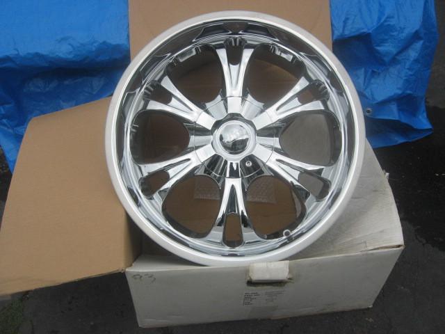 Radd aloys 20x8.5'' 6-lug chrome wheel