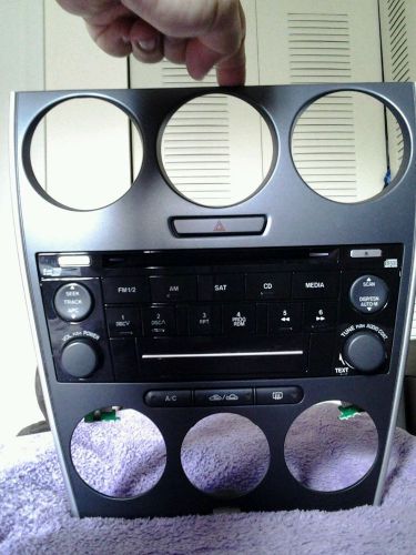 2006-2008 mazda 6 radio cd player 6 disc