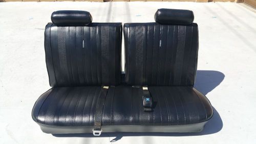 1970 chevrolet chevelle front bench seat.