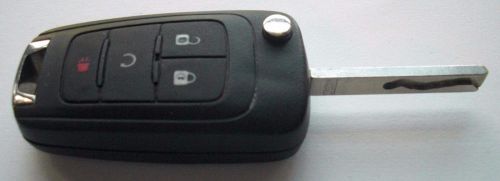 Chevy keyless entry remote 4 button flip fob key fcc: kr55wk50073 / remote start