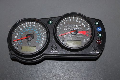 00-02 kawasaki zx6r ninja 05-08 zzr600 oem speedometer gauges display cluster