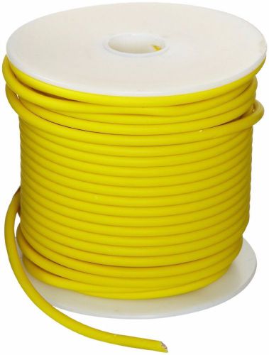 Yellow 16 awg automotive wire txl copper wire 125c sae j1128 100ft spool