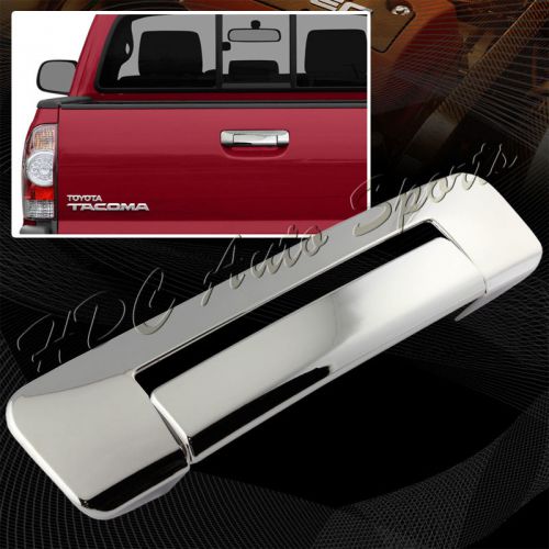 For 2005-2015 toyota tacoma mirror chrome rear tailgate handle cover cap kit