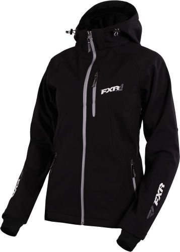 Fxr venture 2016 womens softshell jacket black/gray 6