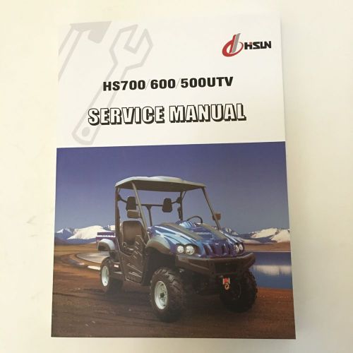 Sell HISUN HS700UTV/HS600UTV/HS500UTV Service Manual Incl. 396 Pagse