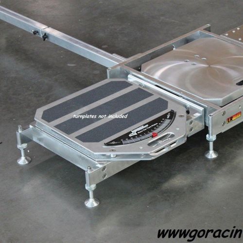 Longacre racing products modular roll-off platforms,for turnplates set of 2,