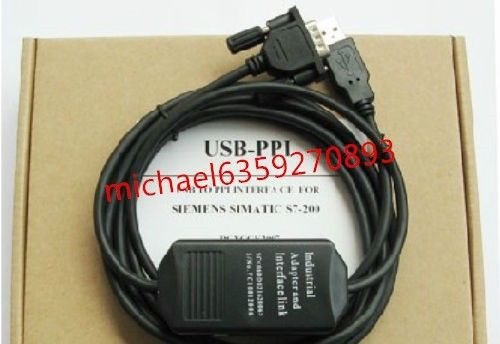 Usb-ppi programmer cable usb to rs485 adapter for siemens s7-200 plc mic04