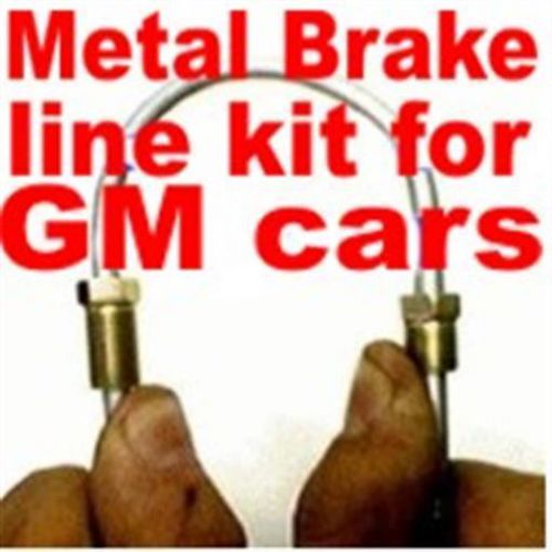 Complete metal brake line kit for camaro 1968 to 1983-replace rusted lines!!!!!