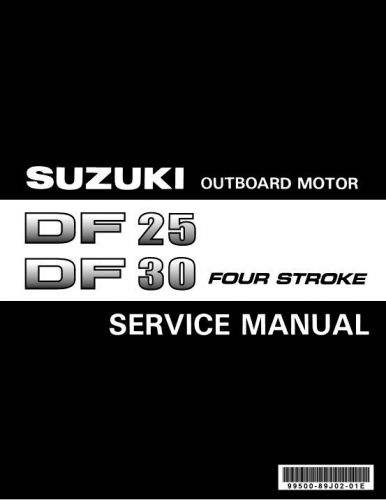 Suzuki outboard,  df25, df30, 2000-2003,   service manual pdf