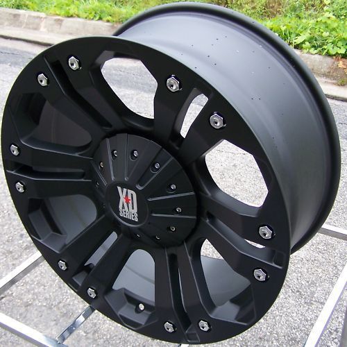 20x9&#034; black xd monster wheels rims fits kia sorento toyota tundra sequoia 5x150