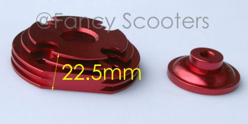 Mini pocket bike big bore red cnc head parts 47cc 49cc