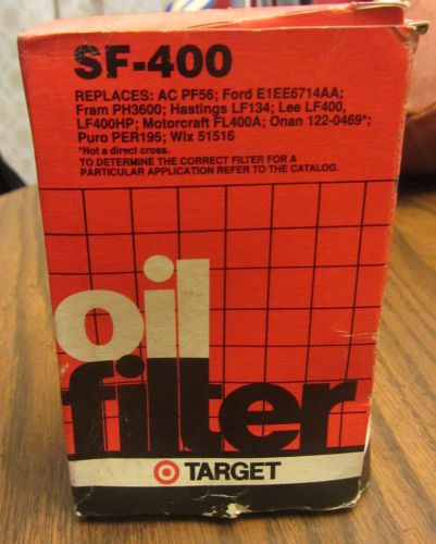 Vintage target sf-400 oil filter nos