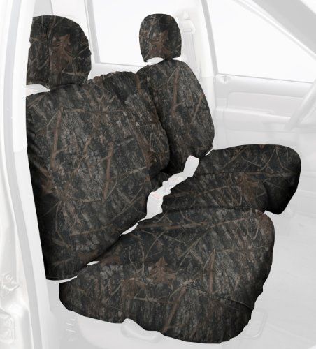 Covercraft custom-fit front bench seatsaver seat covers - polyester fabric, con