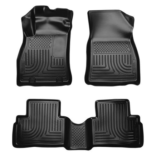 Husky weatherbeater 1st and 2nd rows black floor liner for nissan juke 98621