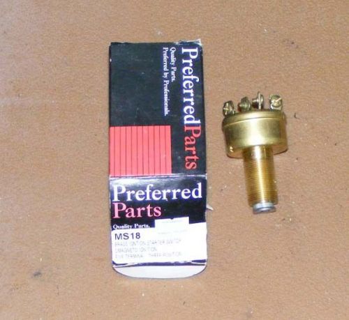 A515 preferred parts ms-18 3 position 5 terminal brass marine ignition switch