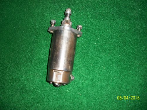 Mercury 20 hp outboard  12 volt electric starter 1970s 47216a