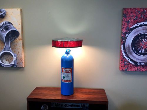 Nitrous bottle lamp automotive decor