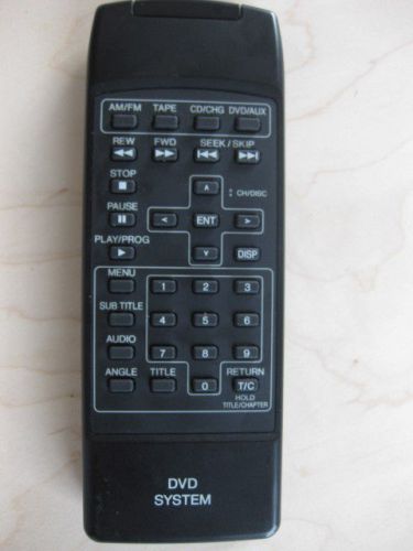 2004 2005 2006 2007 2008 2009 honda acura rear entertainment remote control oem