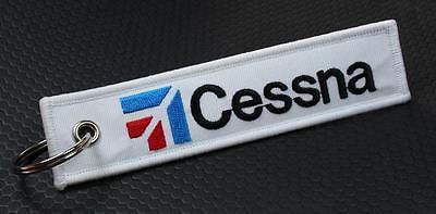 Cessna aircraft logo keychain for pilots, owners, 150, 152, 172, 180, 182, 210