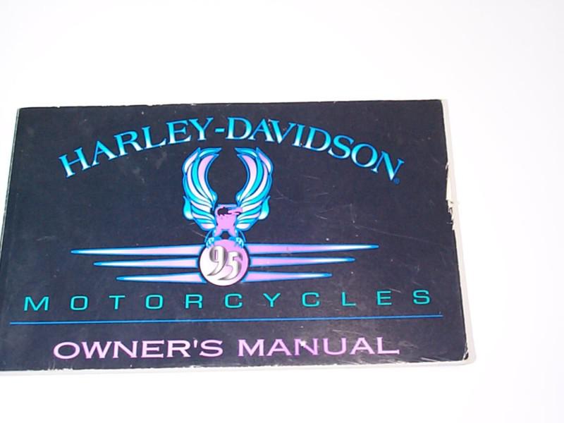 Harley-davidson hd motorcycle owner's manual sportster part # 99466-95 1995 