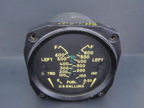 General electric fuel quantity indicator model 8dj20afx aviation steampunk art