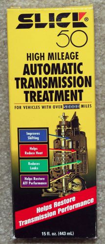 Slick 50 41806015 recharged high mileage transmission and engine treatment