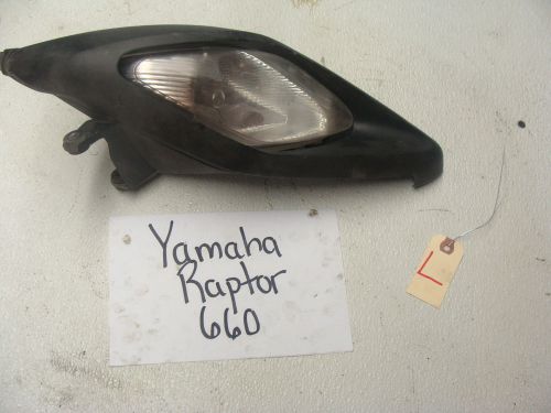 Yamaha raptor 660 head light left