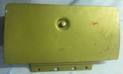Ford pinto glove box door and hinge with original sticker 1975 green