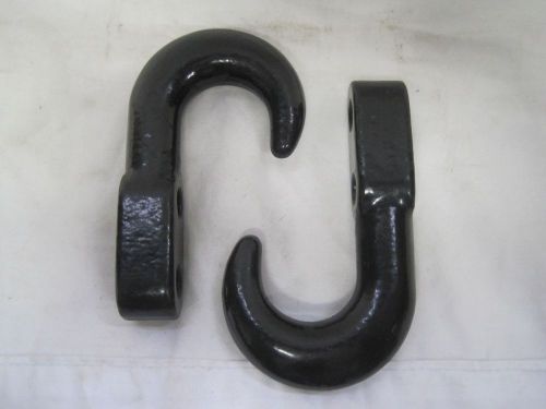 Cargo control, tow hook powder coated 1 pair b2799b