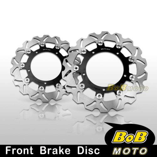 Ss front brake disc x2 replacement for yamaha yzf r1 1000 07 08 09 10 11 12 13