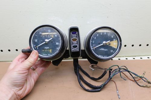 1974 honda cb360 (#12) speedometer tachometer gauge cluster