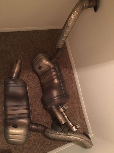 Porsche used 981 cayman exhaust system 2014-16
