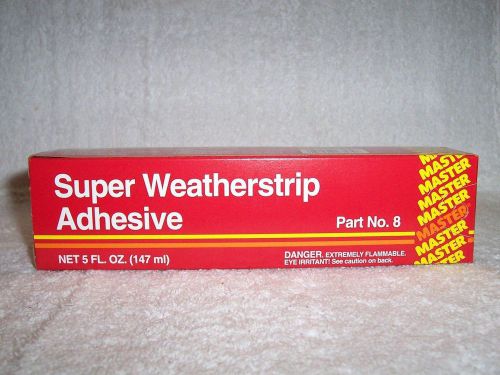 Master super weatherstrip adhesive - yellow