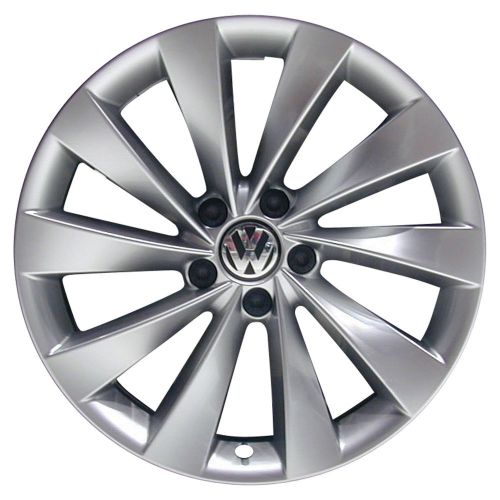 69890 oem reconditioned wheel 18x8; bright silver metallic full face painted
