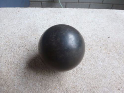 Black ball shifter knob rat hot rod 3/8&#034; vintage