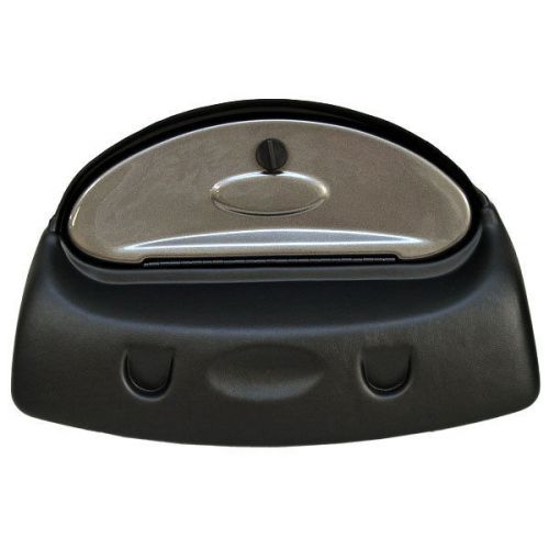 Triton oem 24 x 16 x 4 in black vinly boat non-locking glove box hatch console