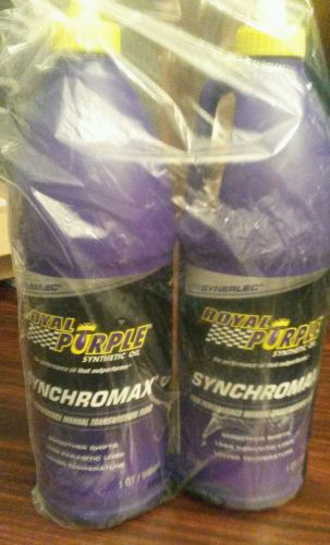 Royal purple synchromax manual transmission fluid -  2 quarts 01512