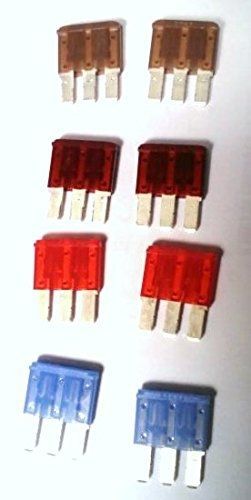 Auto supplies direct asd micro iii fuse kit (8 pieces)