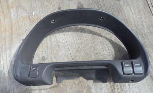 1995-1999 subaru legacy outback &gt;&lt; speedometer bezel with switches